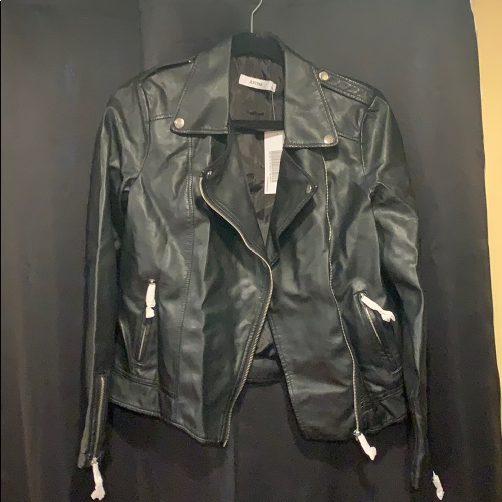 Just Fab Leather Jacket - Size Small - BNWT!!!